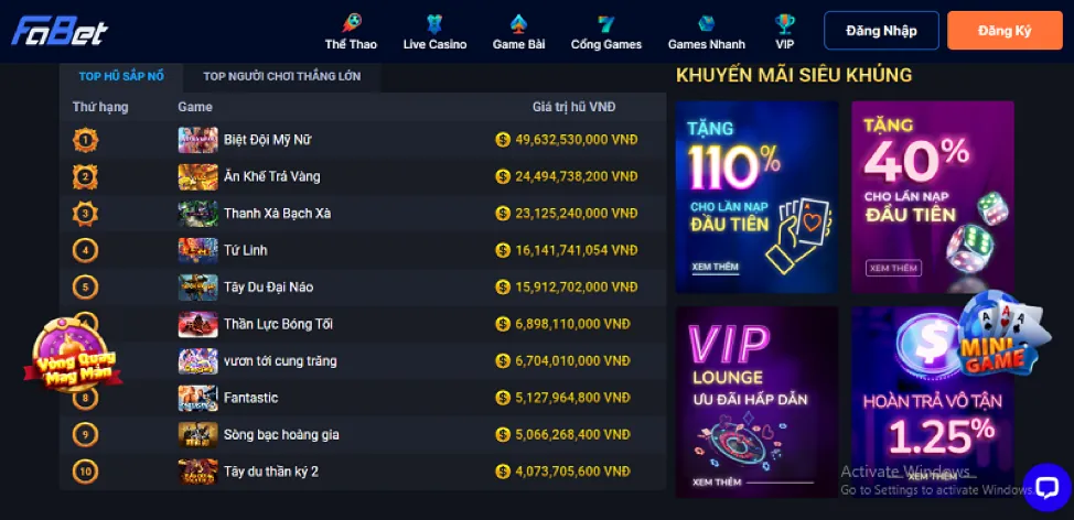 Chương trình hoàn trả hcm666 hấp dẫn